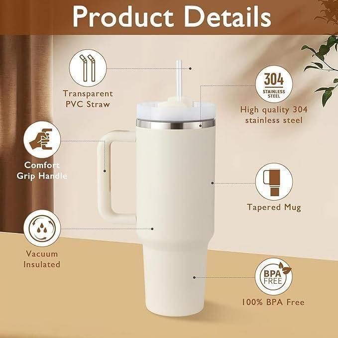 Stainless Steel Vacuum-Insulated Tumbler